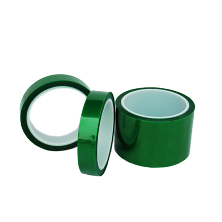 Heat Resistant Green Polyester PET Film Tape For Spray Coating