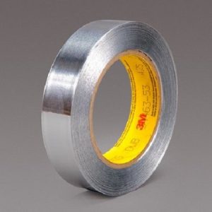 3M 431 439L Aluminum Foil Tape For Heat Shielding And Reflecting, Light Enhancement, Seaming And Sealing