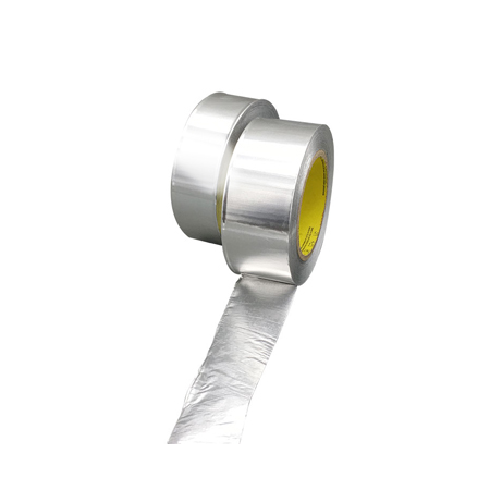 IS SILVER HEAT RESISTANT TAPE AN ALUMINUM TAPE?