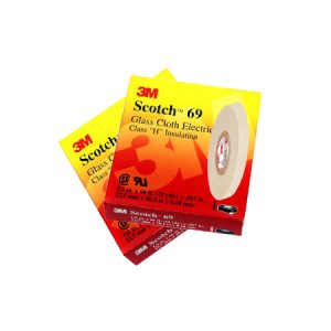 3m 69 Insulating Glass Cloth Electrical Silicone Adhesive Tape