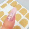 Clear Natural Acrylic Nail Tips new design nail art wrap nail art stickers