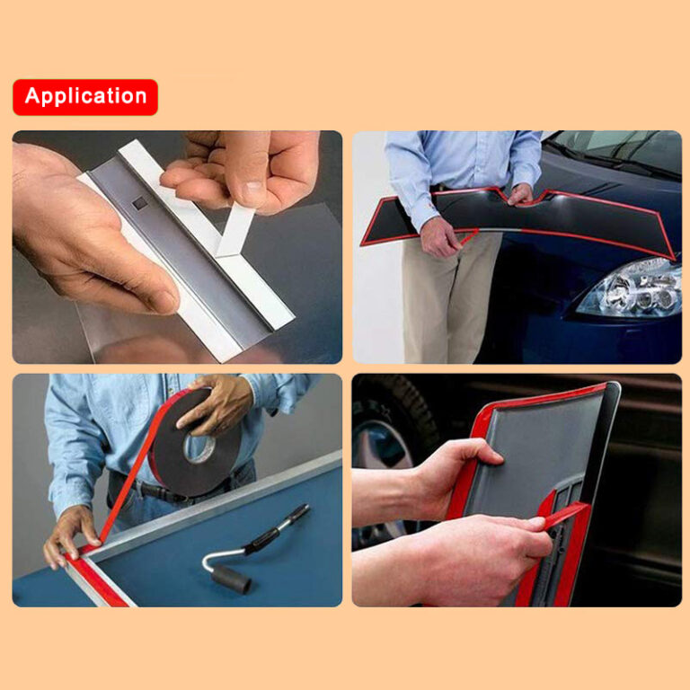 Application of electronic tape on mobile phone back cover, battery, speaker