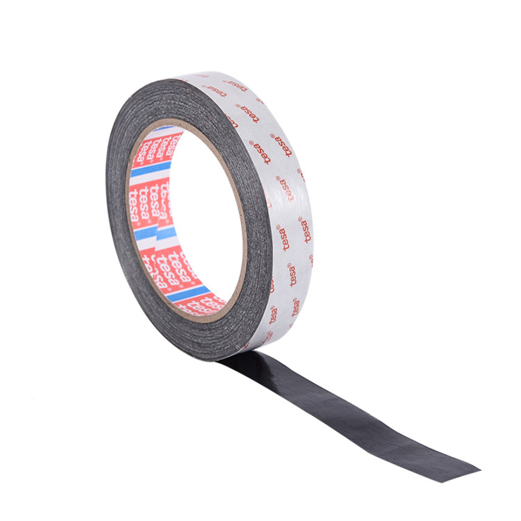 Shock Resistant Tape Tesa 61395 Black Pet Double Side Coated Film Tape 0.2mm Thickness