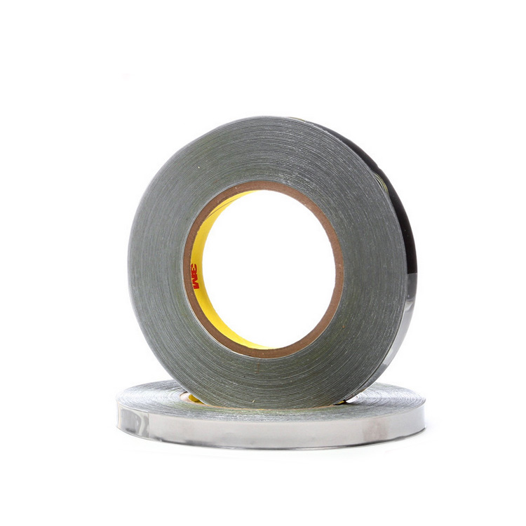 3M420 Dark Silver Lead Foil Tape, Electrically and Thermally Conductive Tape