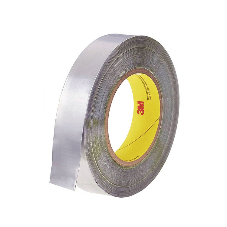 3M420 Dark Silver Lead Foil Tape, Electrically and Thermally Conductive Tape