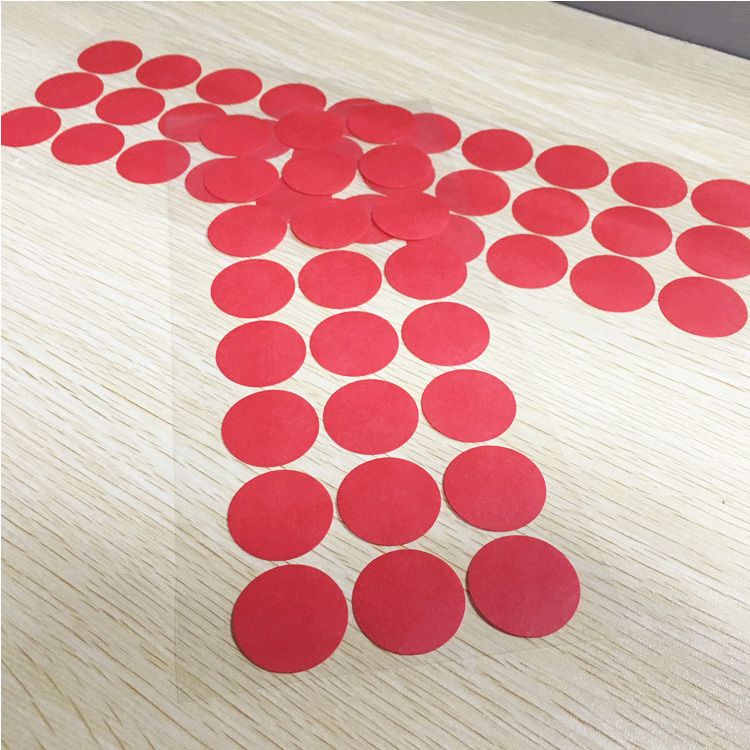 PET film red paper crepe washi masking paper tape for PCB over tin stove and shading