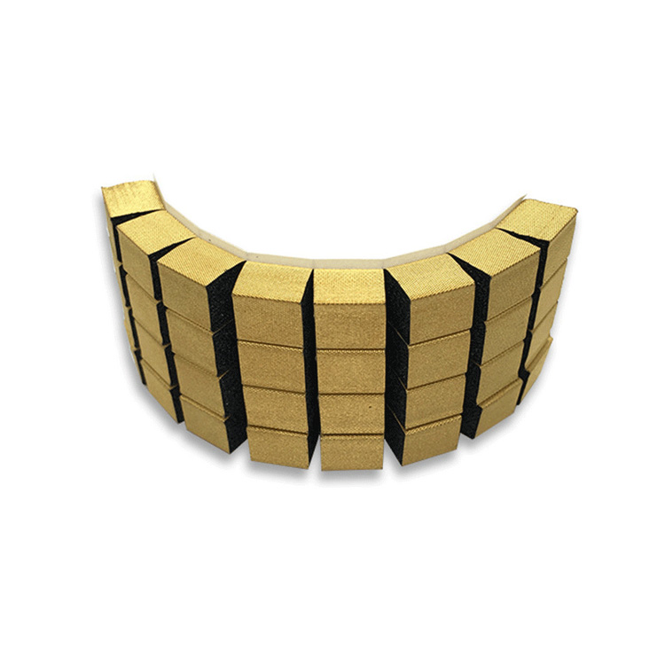 Gold Plated Conductive Foam Gasket Emi Emc Emp Shielding Foam Gaskets Die Cutting