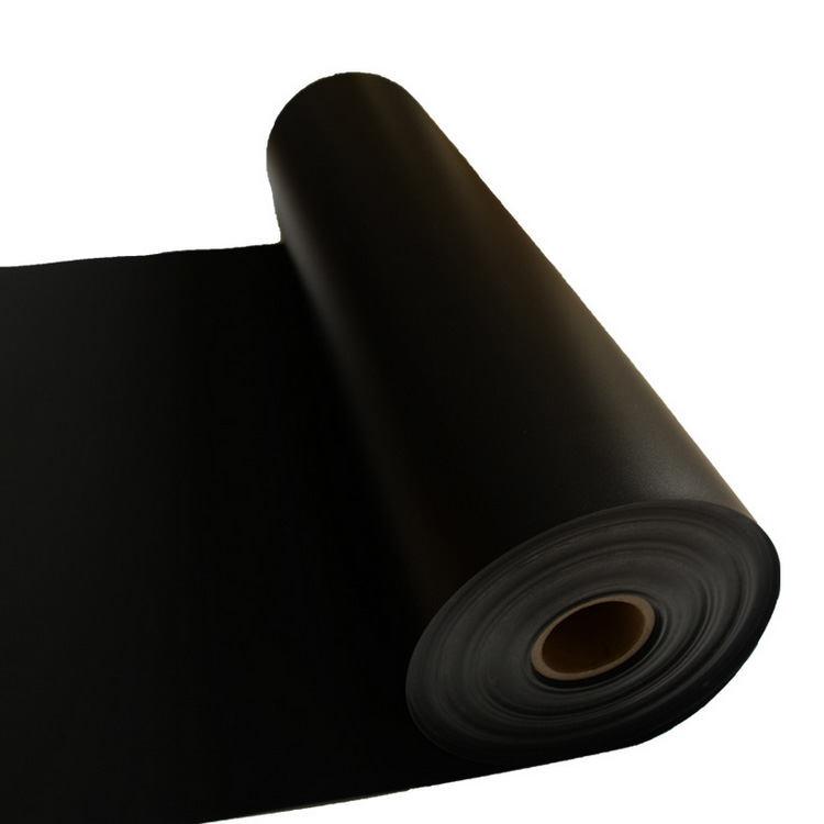 Halogen-free PP insulation flame retardant material Black fireproof insulation sheet die cutting