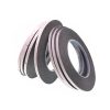 0.2mm thickness acrylic adhesive single sided black waterproof foam tape