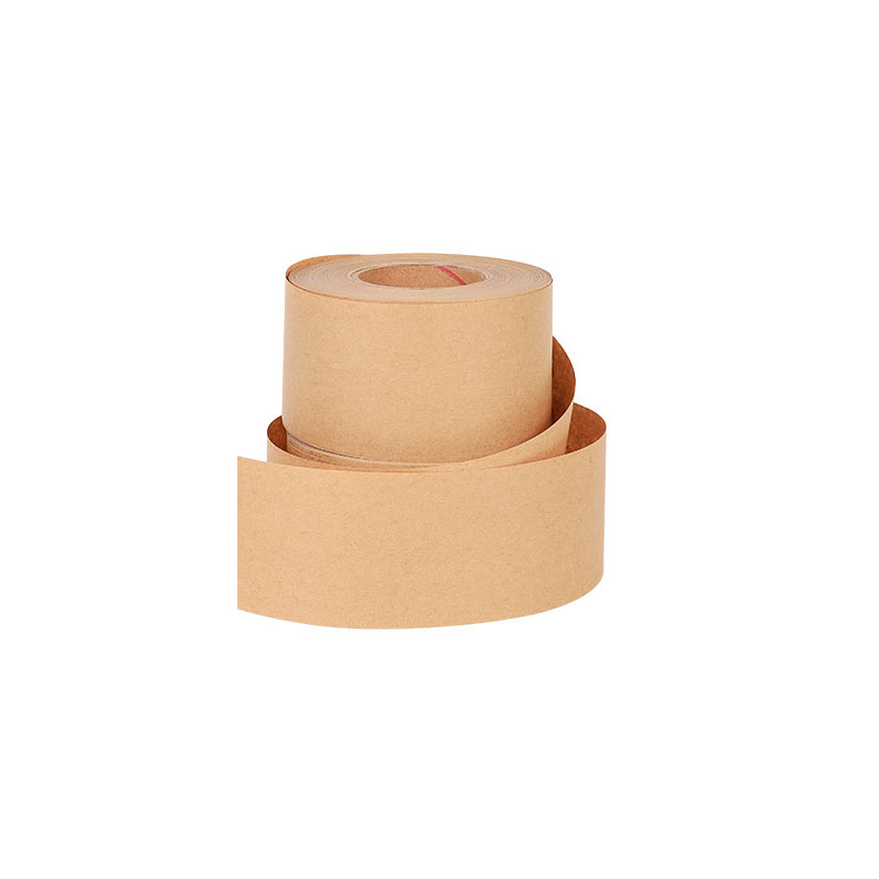 Custom Water activated tape starch adhesive wet kraft paper tape environmentally friendly and biodegradable