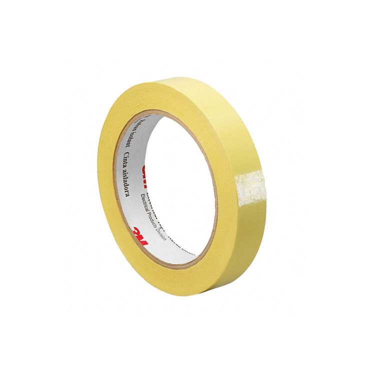 3M 1318 Yellow PET Polyester Film Tape With Acrylic Adhesive For Transformer Coil Packaging