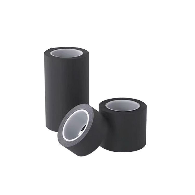 Tesa 7250 Black Single Sided PET Polyester Film Tape For Shading