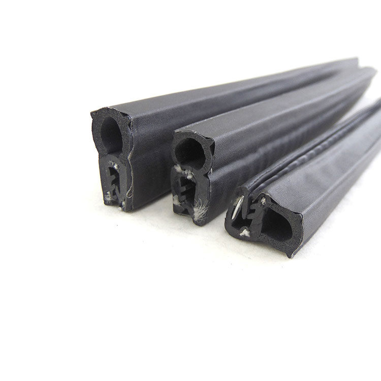 EPDM Sealing Strip With Conductive Cloth For Cabinet Electromagnetic Shielding