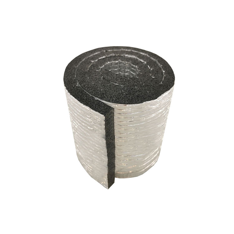 Core Radiant Barrier Reflective Aluminum Foil Thermal Insulation Foam Gasket For Roofs Floors